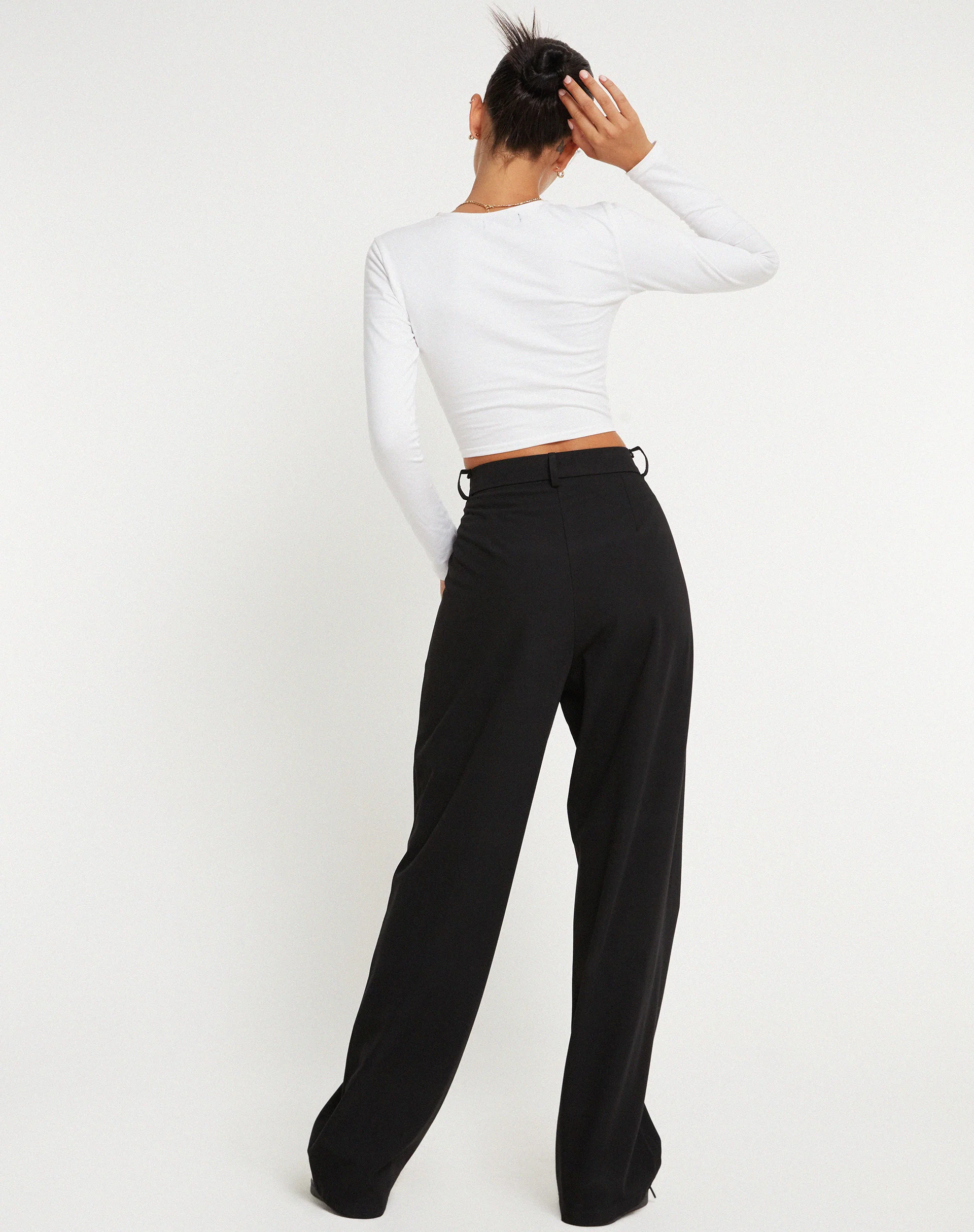 Abba Trouser in Black - Image 3
