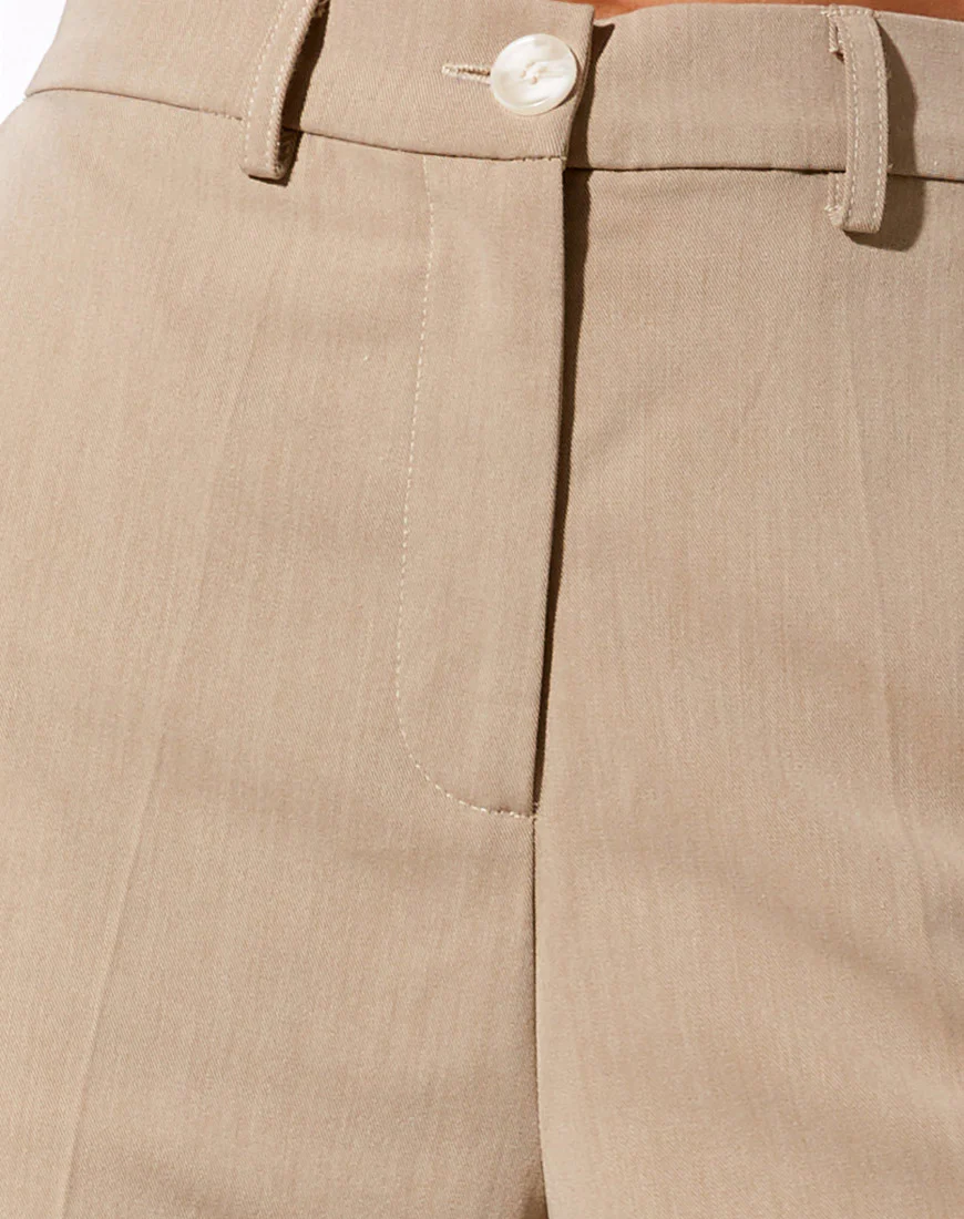 Abba Trouser in Tan - Image 6