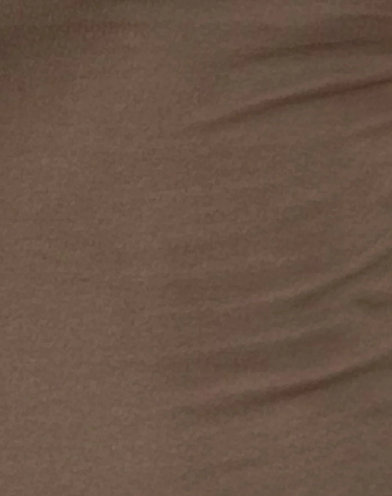 Amabon Long Sleeve Top in Olive - Image 6