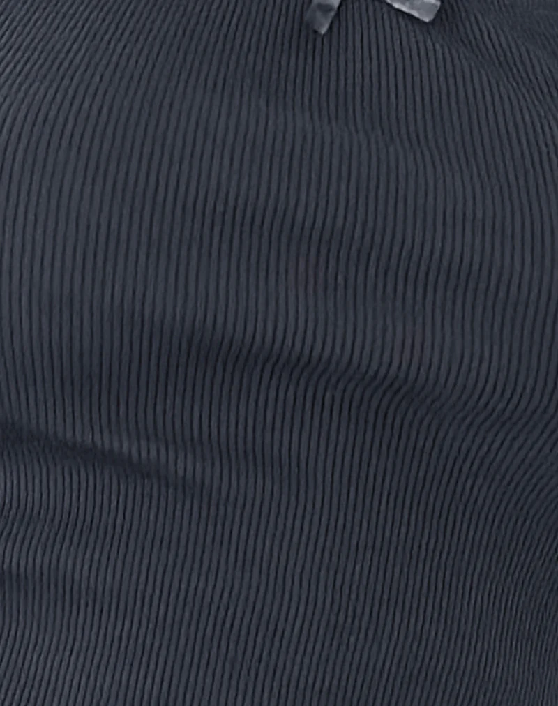 Bovita Long Sleeve Top in Ocean Storm - Image 6