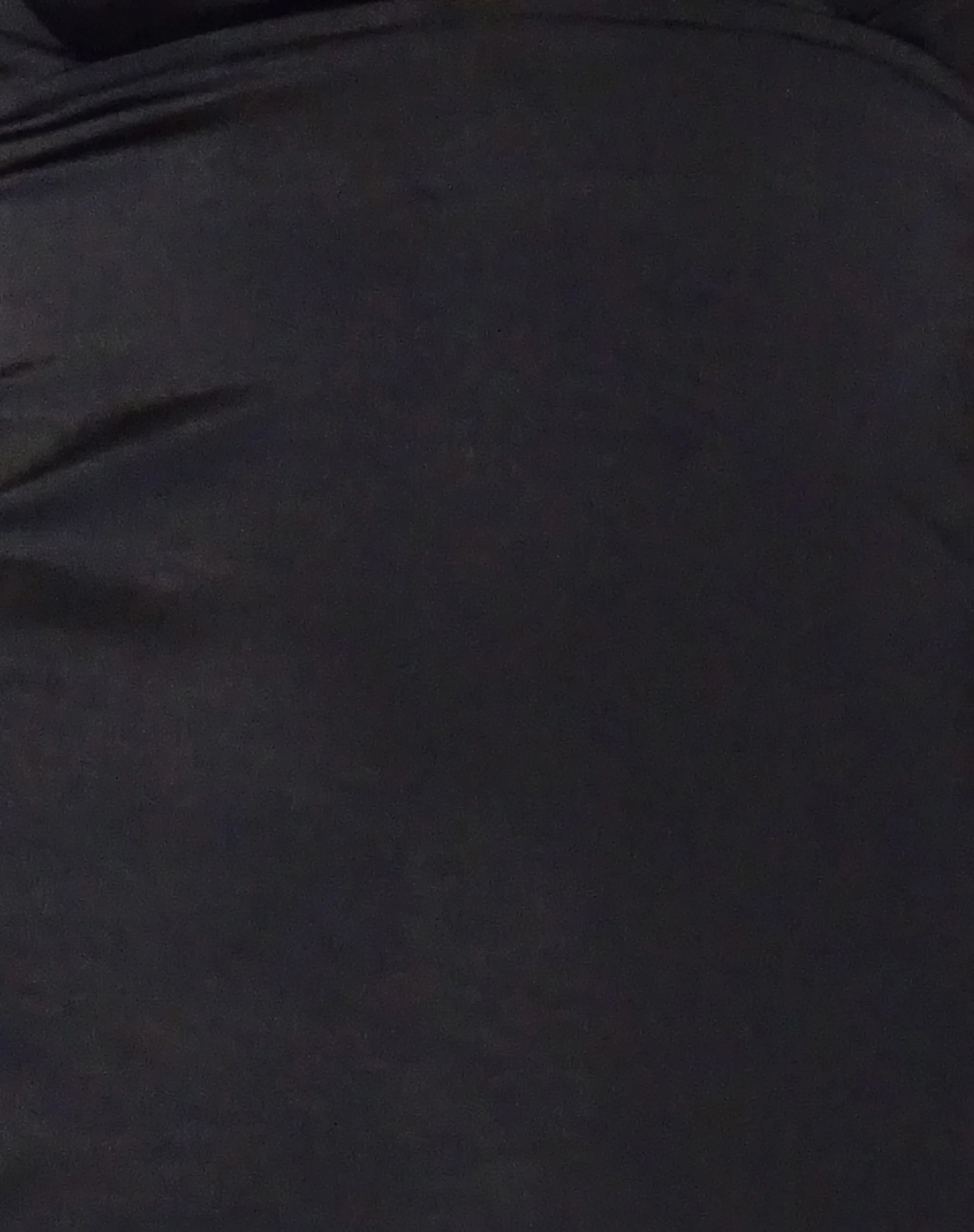 Coda Halterneck Dress in Satin Black - Image 6