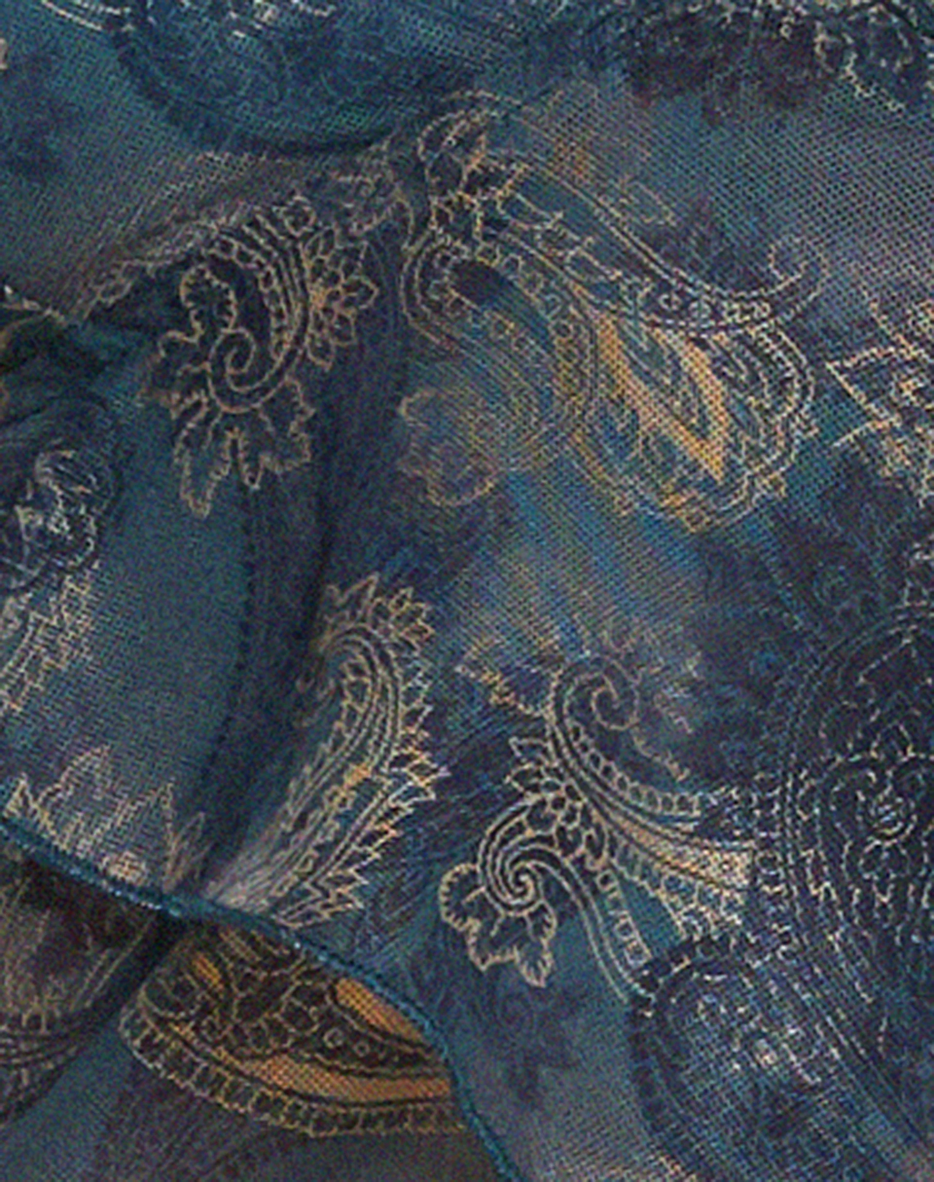 Cojira Mesh Butterfly Top in Tonal Blue Paisley - Image 6