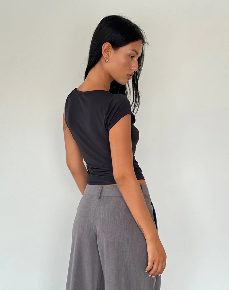 Dannas Asymmetric Top in Black - Image 5