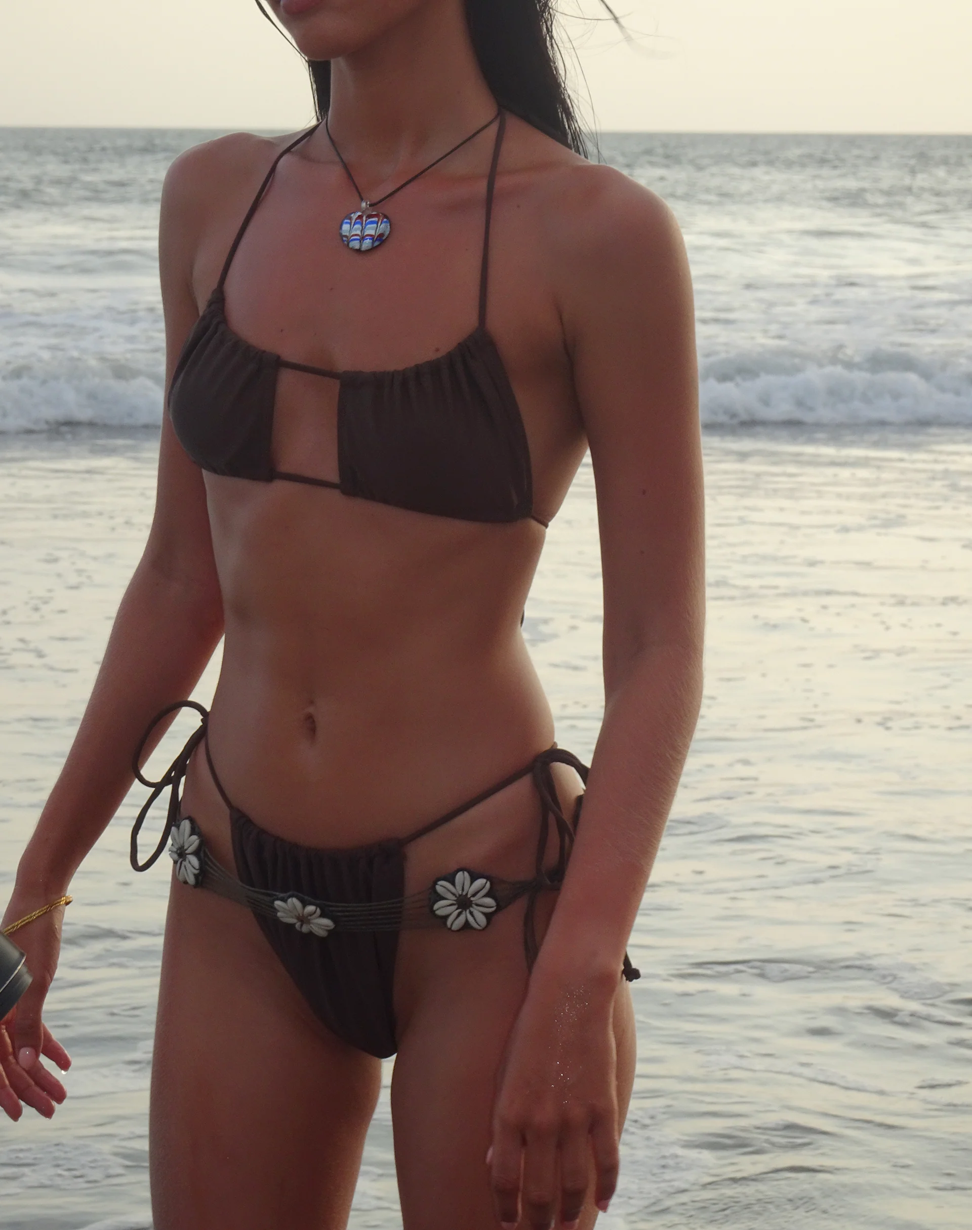 Dolan Bikini Top in Coconut Brown - Image 7