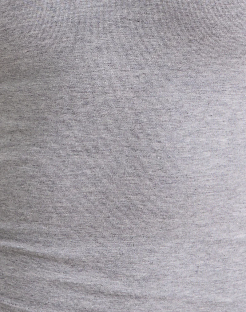 Dorala Low Rise Trousers with Eyelets in Grey Marl - Image 7