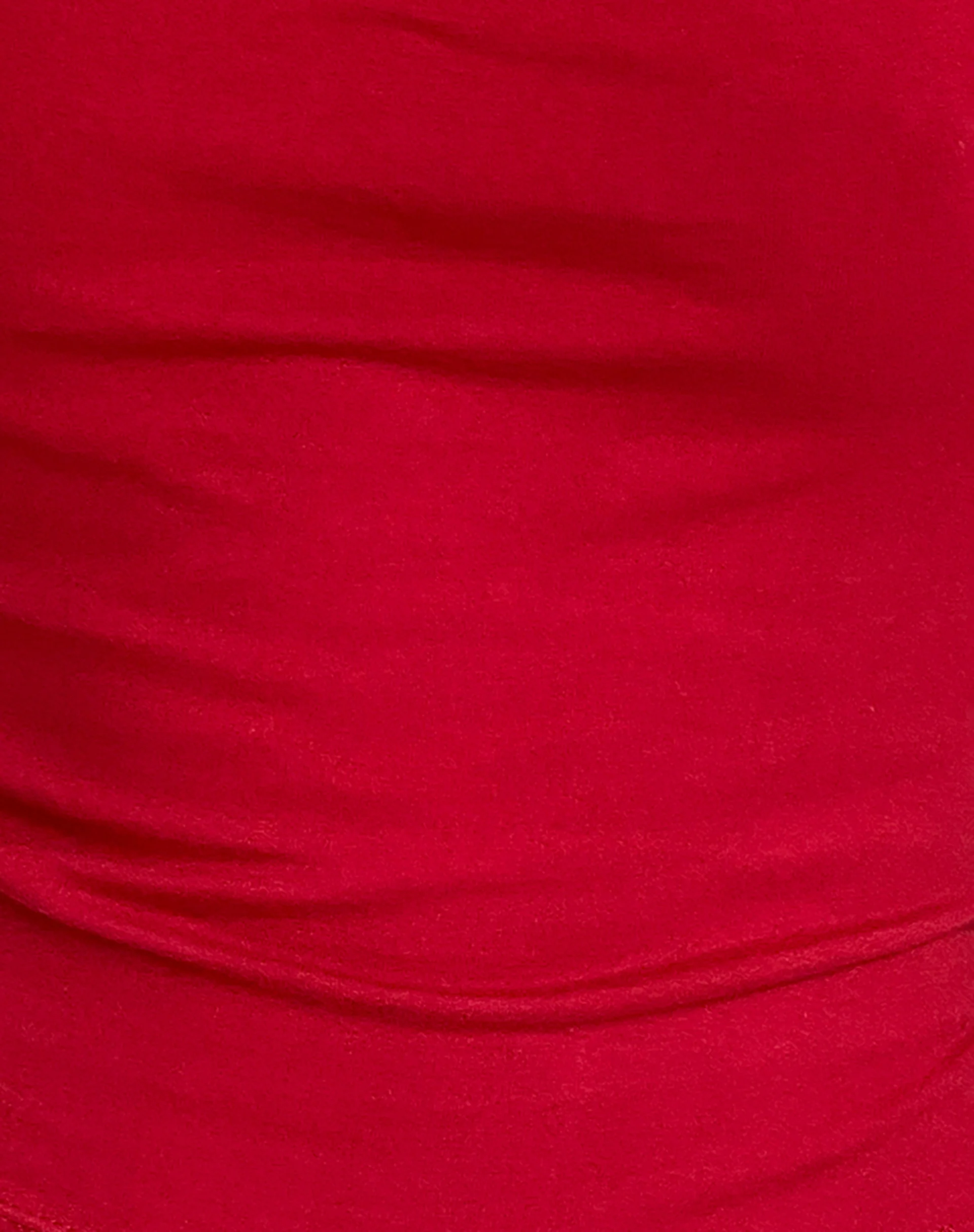 Jinsu Crop Top in Adrenaline Red - Image 5