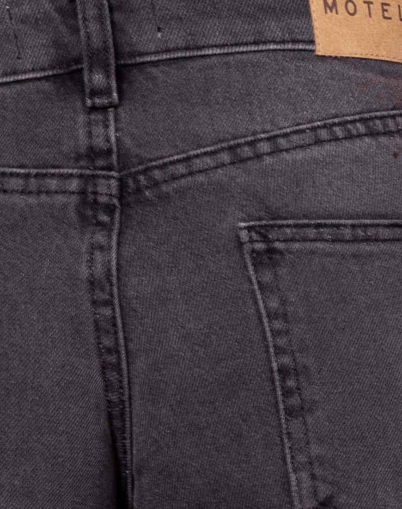 Low Rise Parallel Jeans in Vintage Black - Image 8