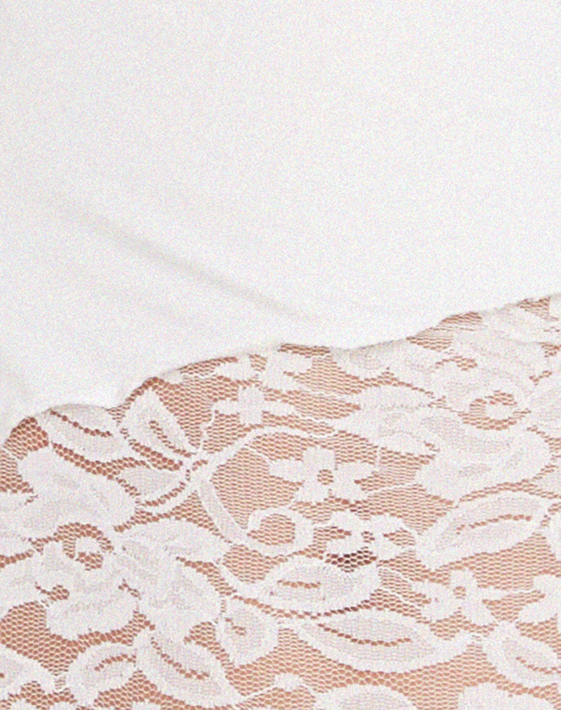 Lucca Long Sleeve Top in Lace White - Image 8