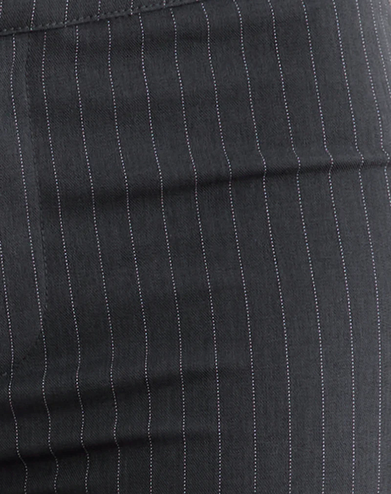 Malvinas Trouser in Tailoring Grey Stripe - Image 6