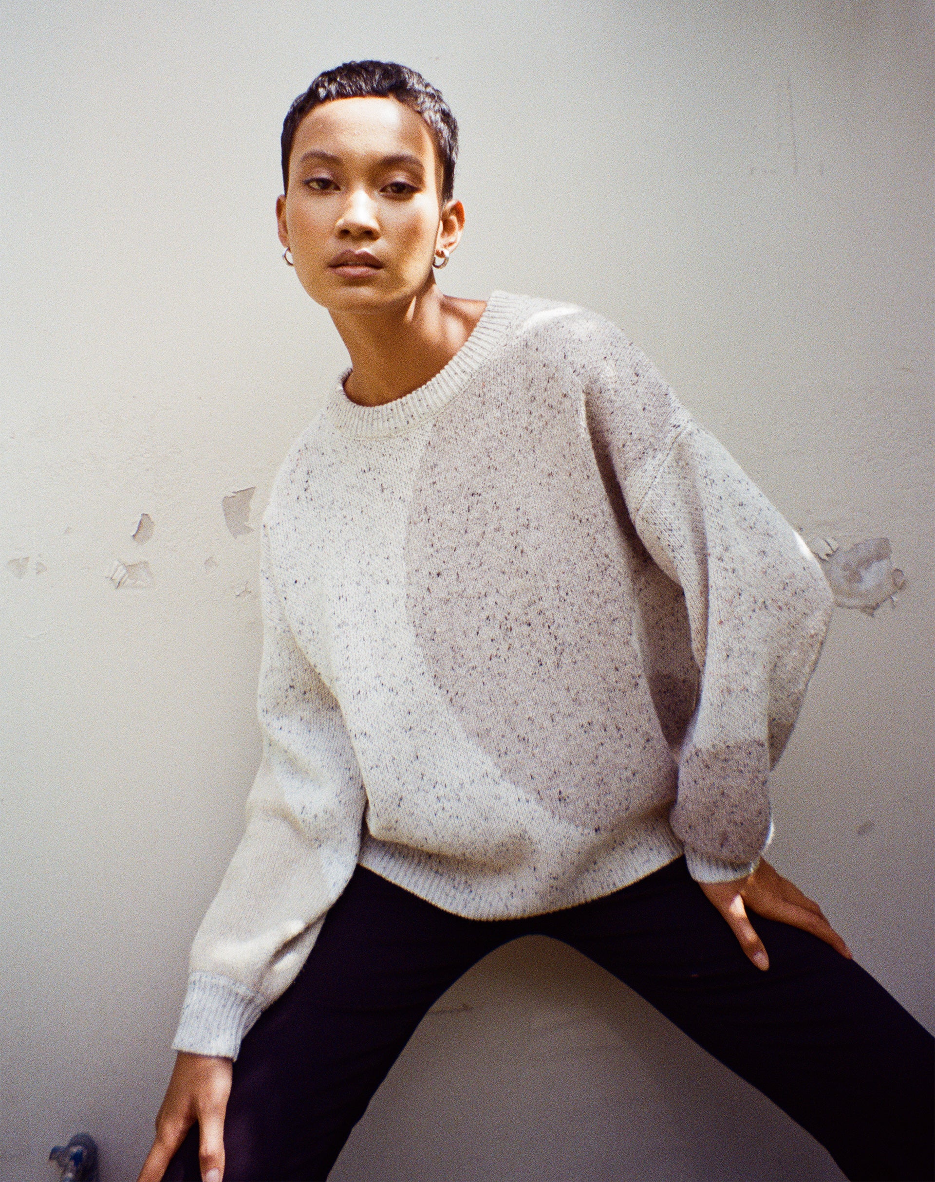 Namari Jumper in Abstract Splodge - Image 3