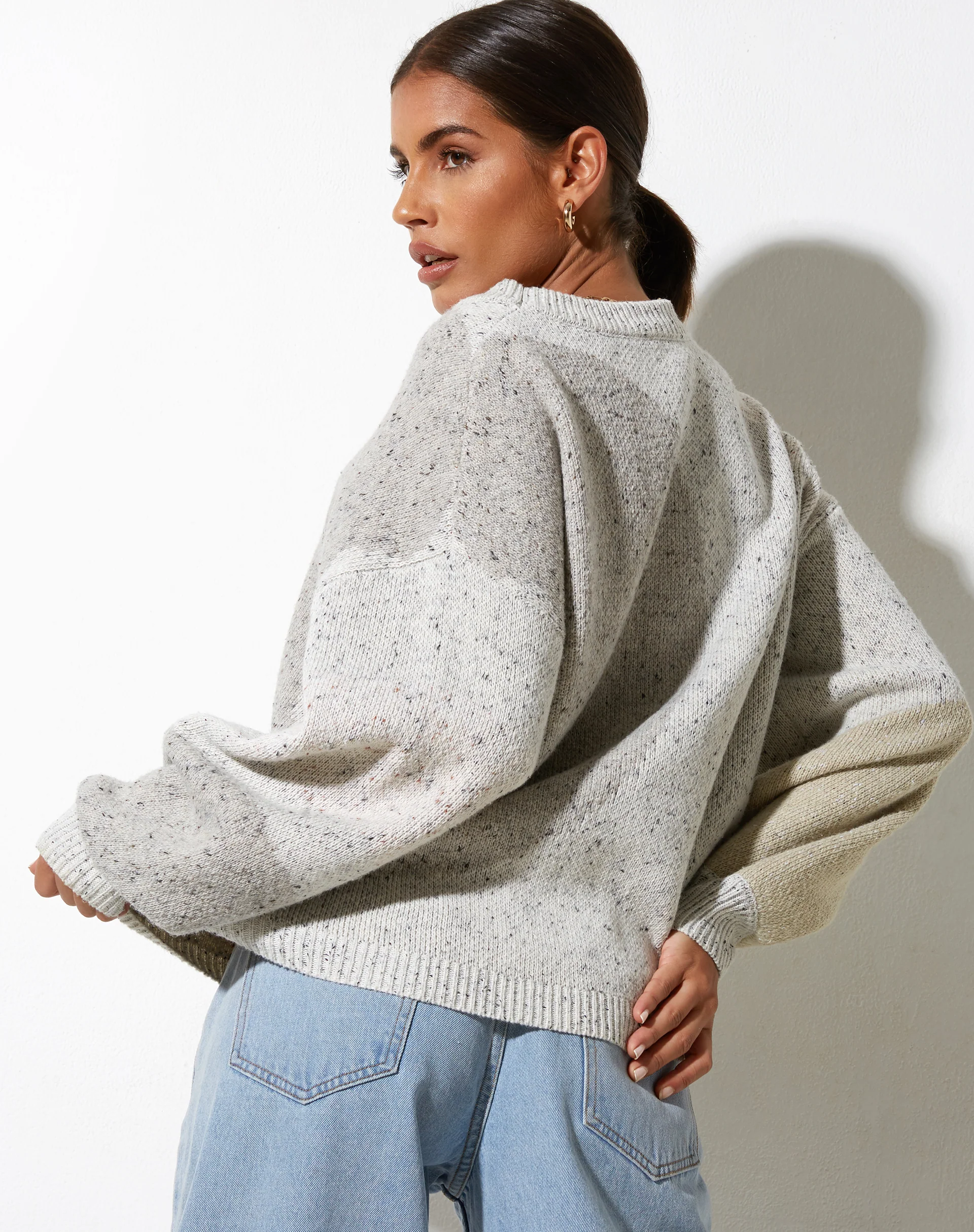 Namari Jumper in Abstract Splodge - Image 4