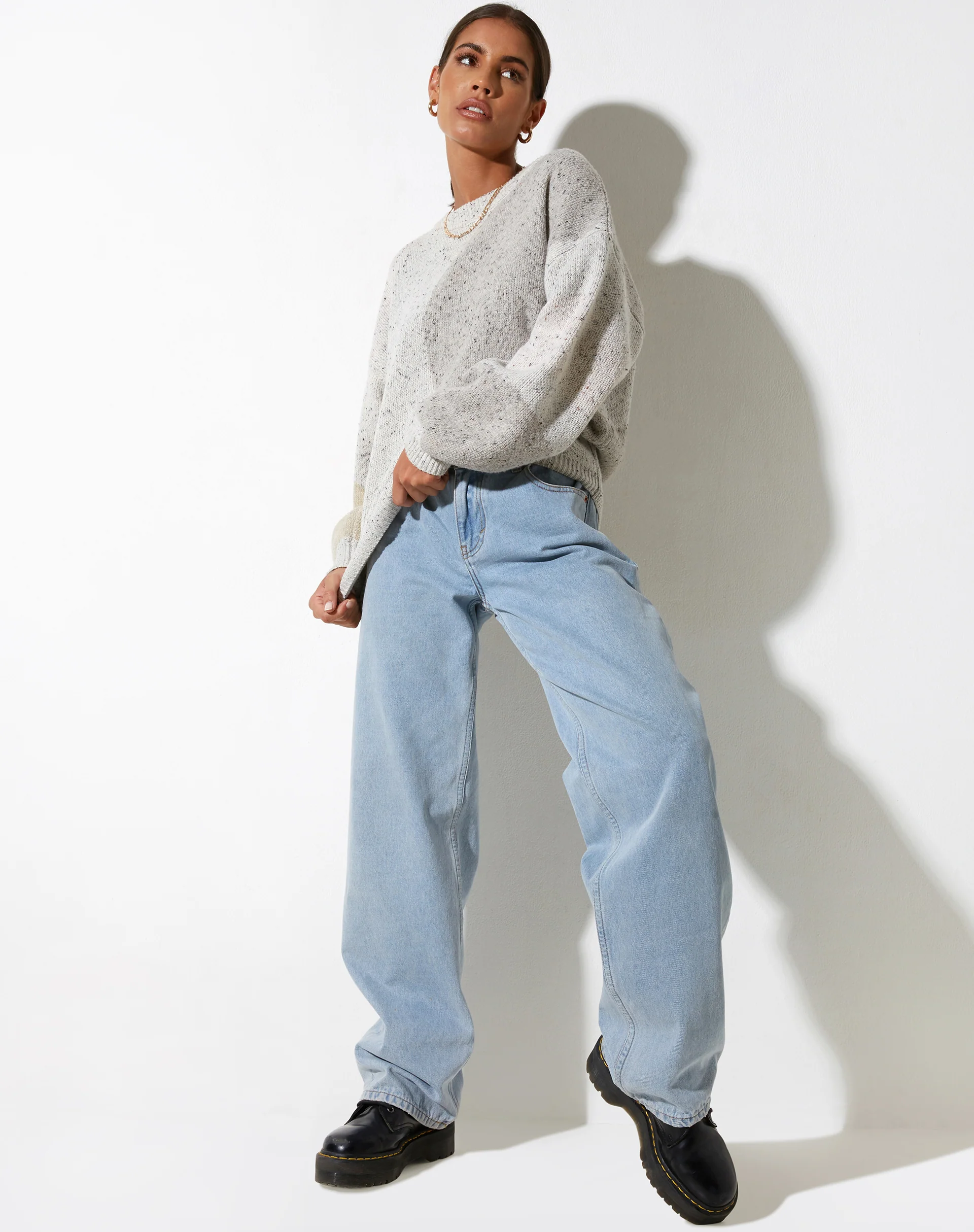 Namari Jumper in Abstract Splodge - Image 6