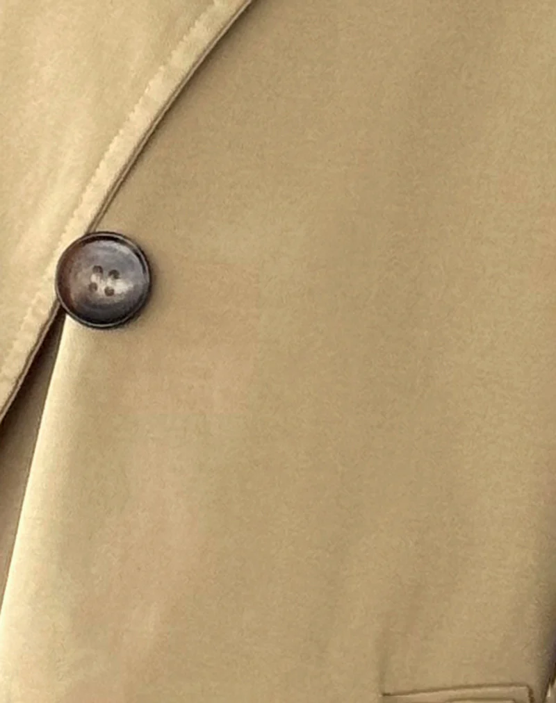 Narto Boxy Trench Jacket in Tan - Image 6