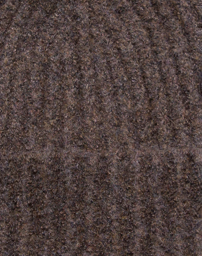 Nivo Beanie in Brown - Image 5