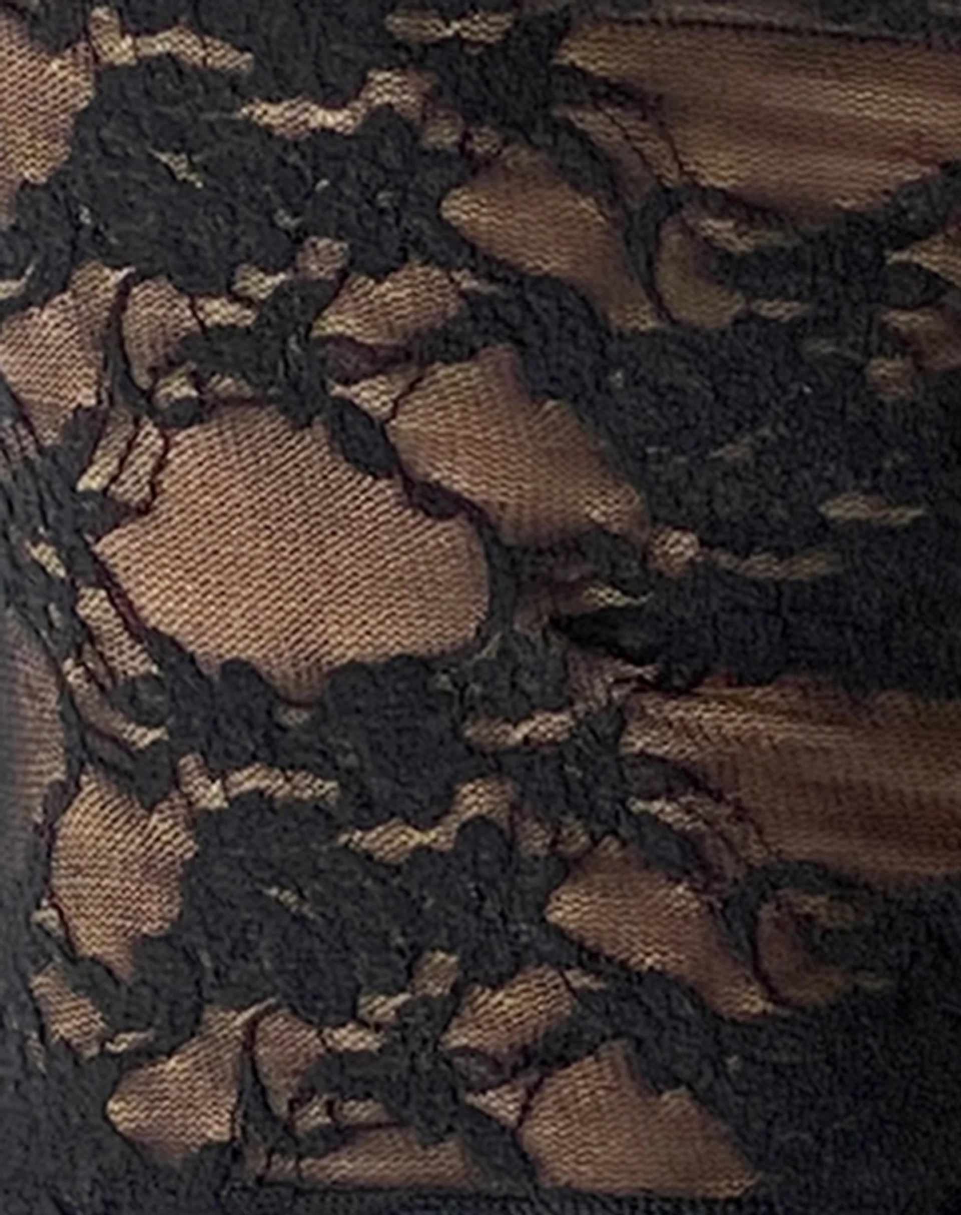 Nova Unlined Lace Top in Black - Image 6