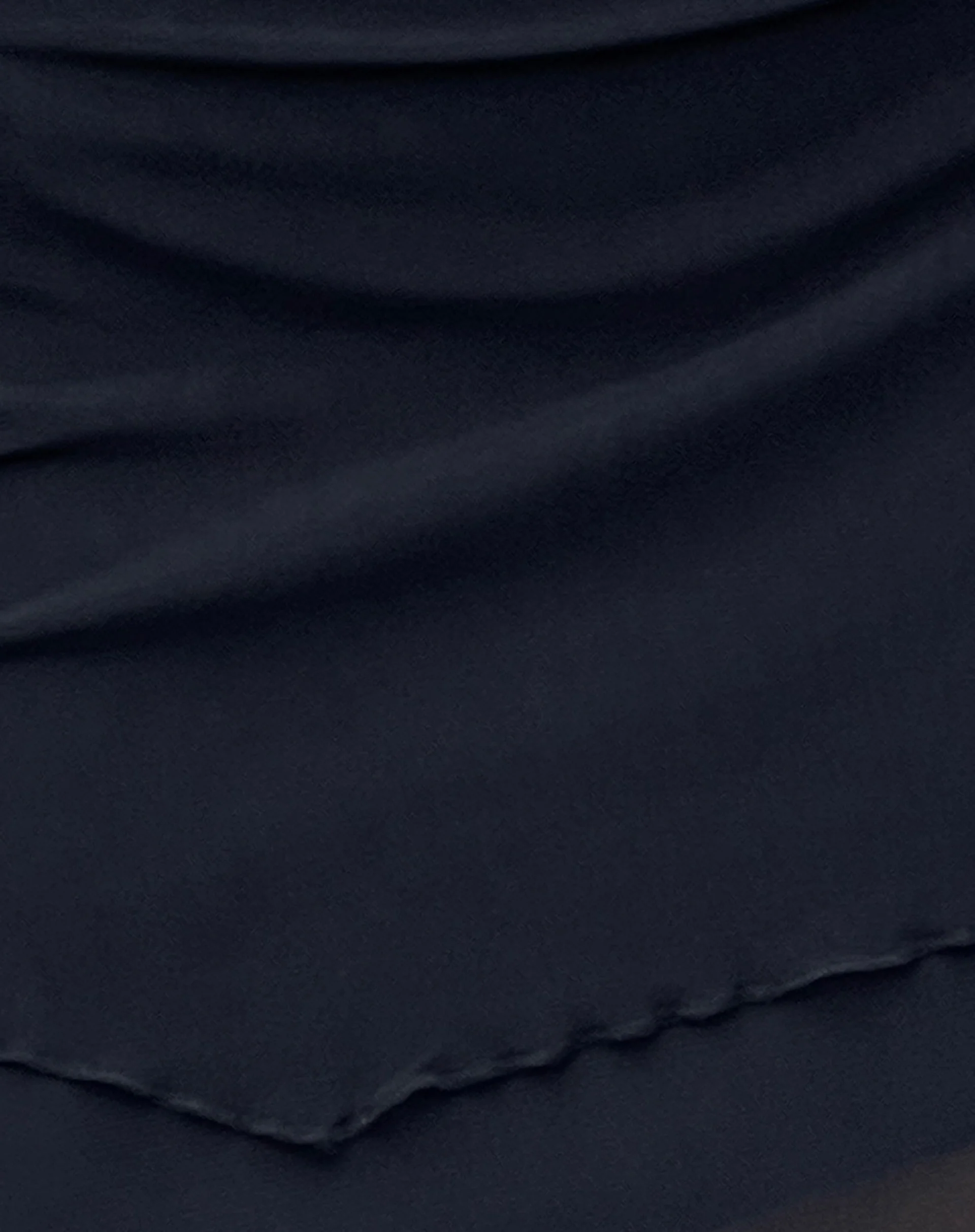 Renata Asymmetrical Mini Dress in Black Mesh - Image 6