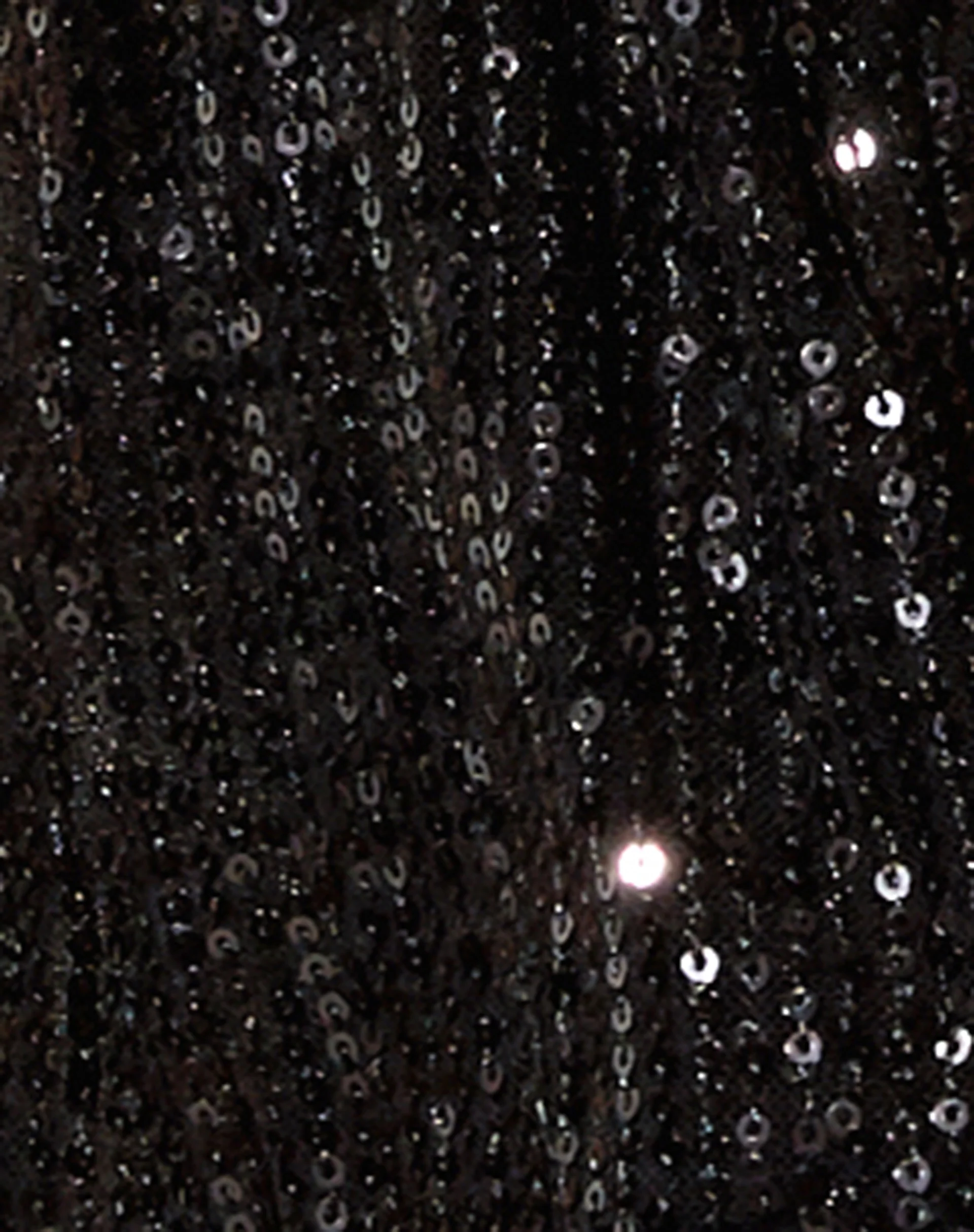 Runita Halter Top in Drape Sequin Black - Image 7