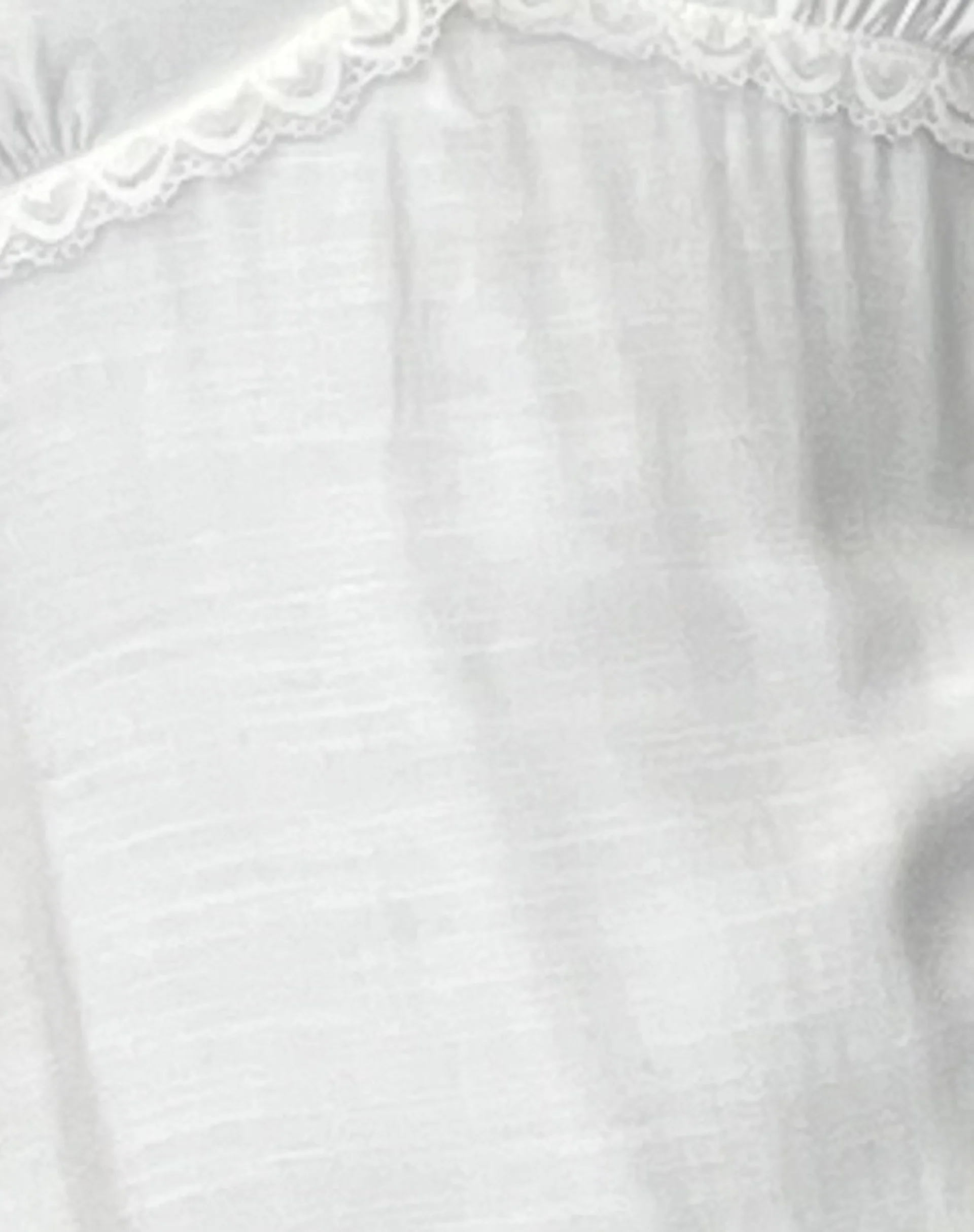 Tavita Frill Mini Dress in White - Image 7