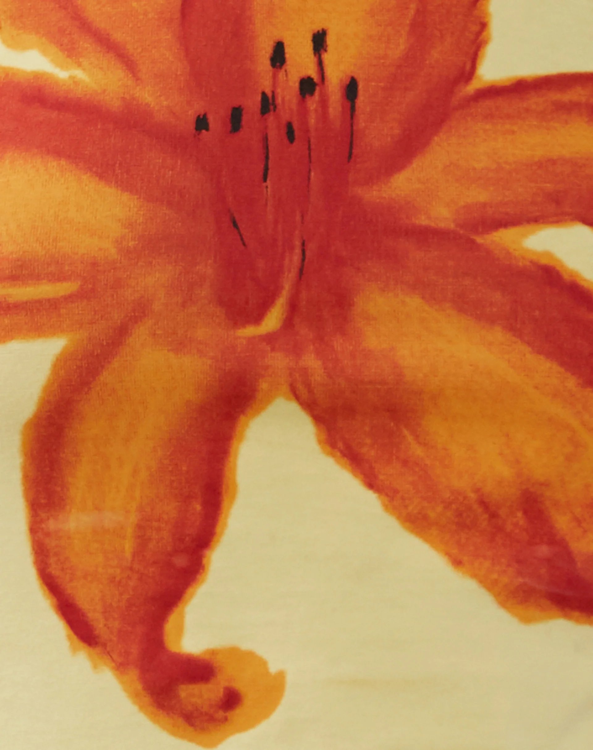 Tiona Baby Tee in Lemonade with Summer Flower Print - Image 7